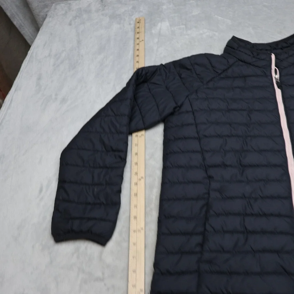 Columbia Jacket Girls XL 18/20 Black Powder Lite Insulated Omni-Heat Warm Puffer